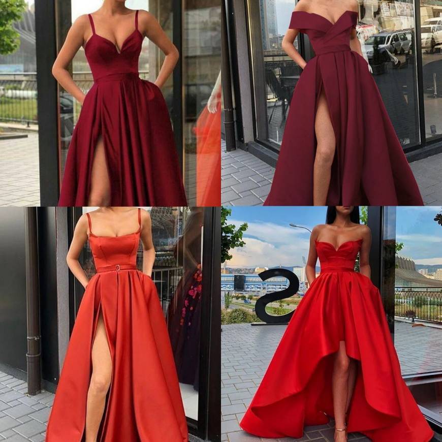 Fashion Vestidos vermelhos para arrasar 