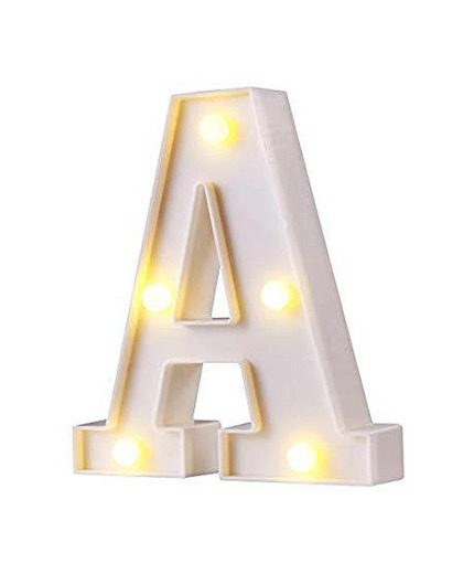 Alphabet Letters Light Up Sign