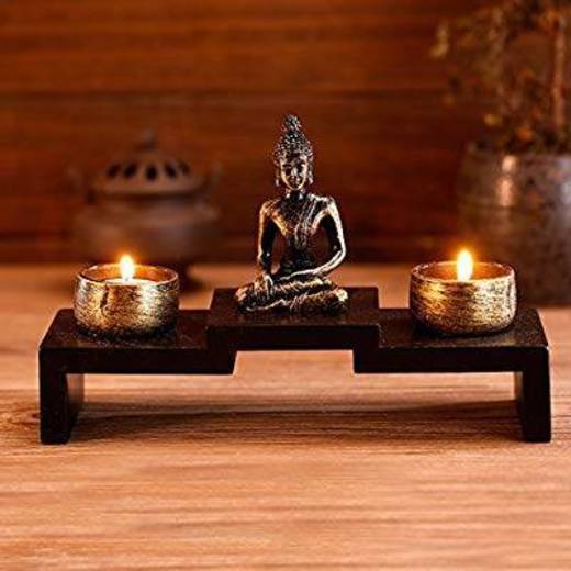 Mini Buddha Candle Shrine