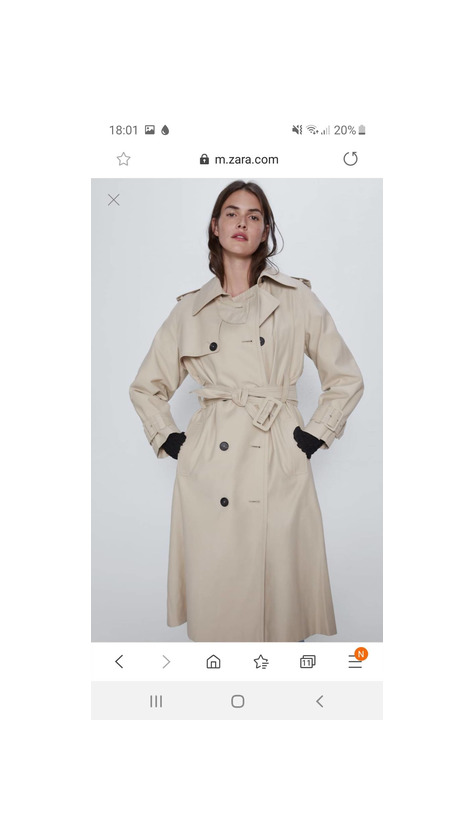 Productos Trench Coat 