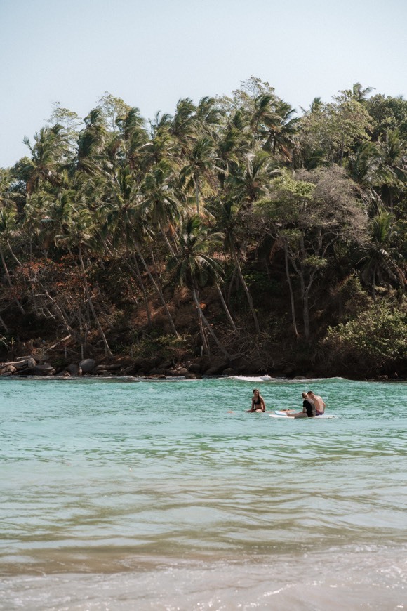 Lugar Hiriketiya Beach