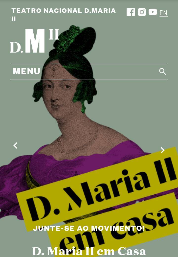 Social D. Maria II em casa