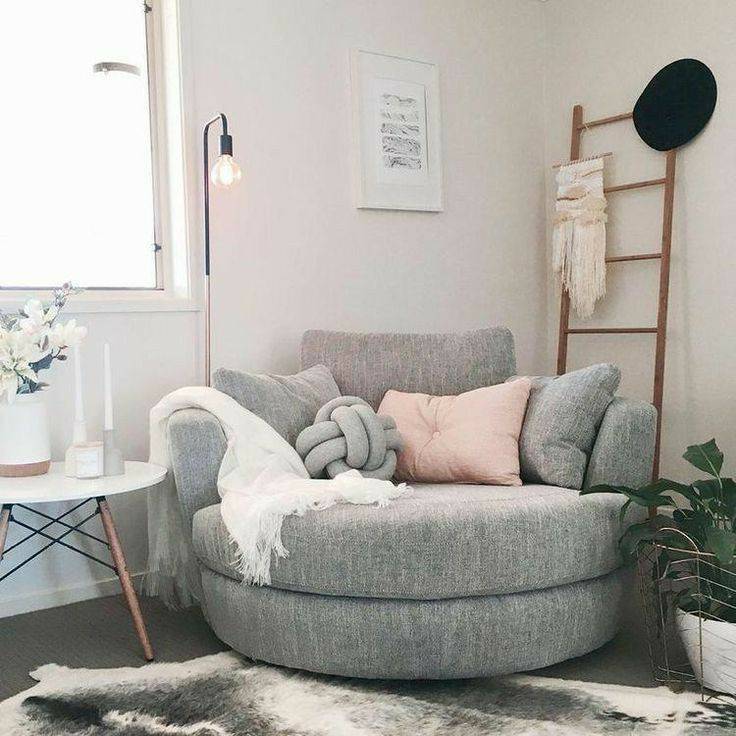 Social Bedroom barrel chair
