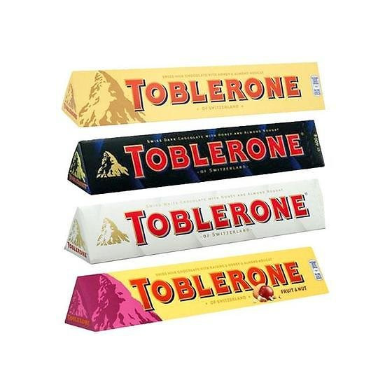 Social Toblerone Ultimate 4 Pack - 360g Each - Milk Chocolate
