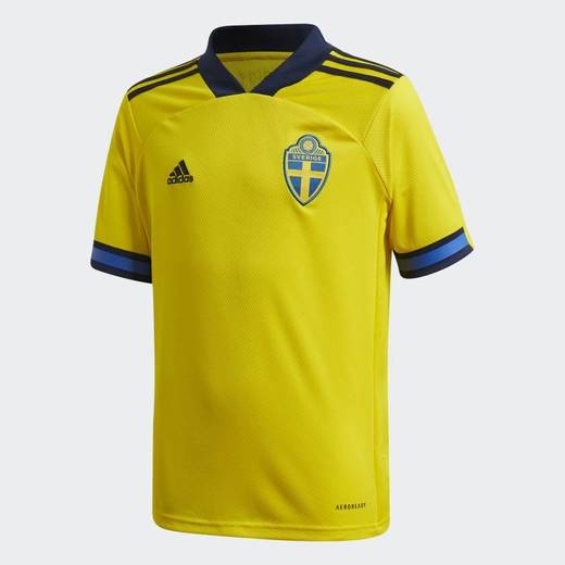 Camisola Principal da Seleção Sueca 