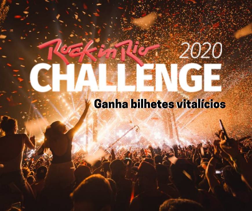 Moda Ganha bilhetes vitalícios para o Rock in Rio 🤟🏼