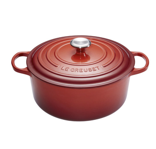 Cocotte redonda Evolution 20 cm cereja