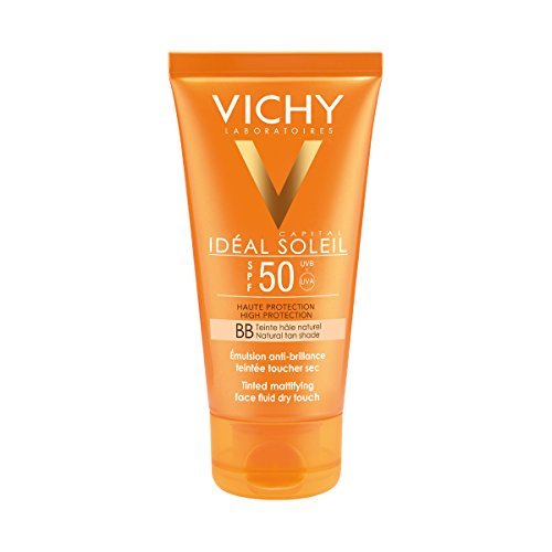 Social Vichy Ideal Soleil Protector Solar BB Toque Seco Fluido con Color FPS
