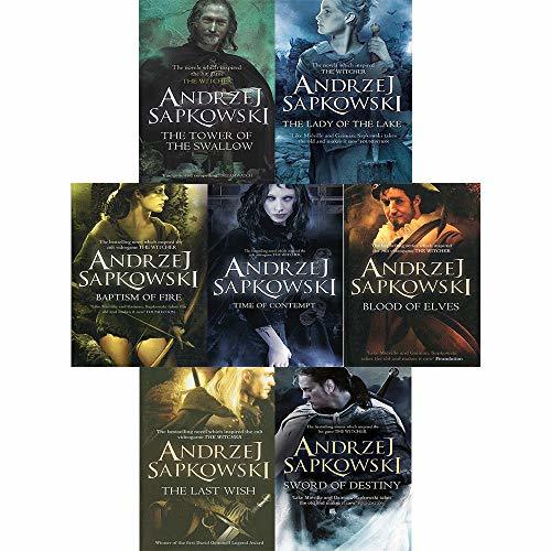 Libro Andrzej Sapkowski Witcher Series Collection 7 Books Box Set