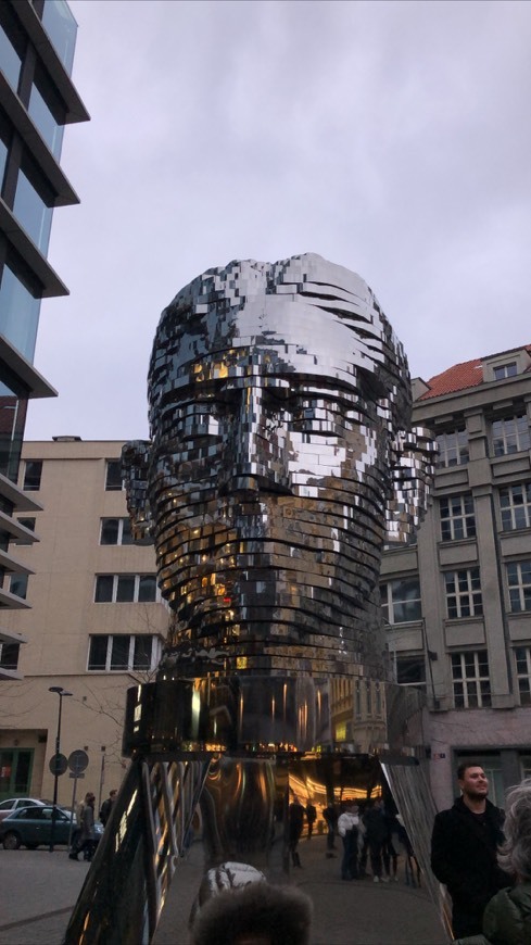 Lugares Kafka rotating statue