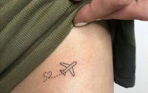 Plane Tattoo