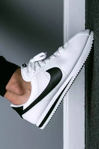 Black and white nikes