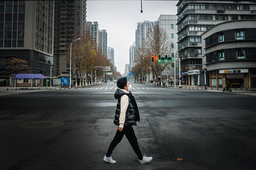 Fashion Cidade chinesa já saiu da quarentena passado 2 meses !