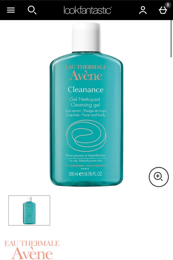 Moda Avène Cleanance Cleansing