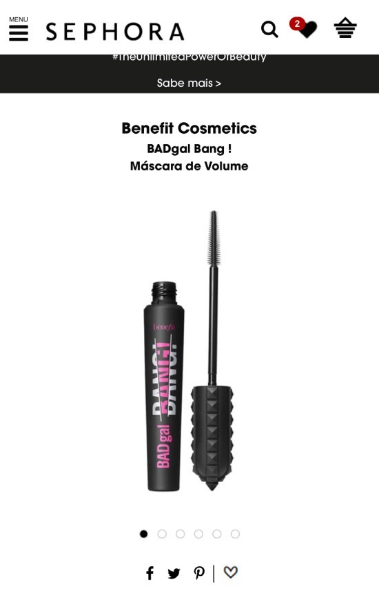 Moda Benefit Cosmetics
BADgal Bang !