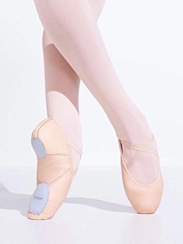 Fashion Bezioner Zapatillas de Ballet Suela Partida Satín Zapatos de Danza y Gimnasia