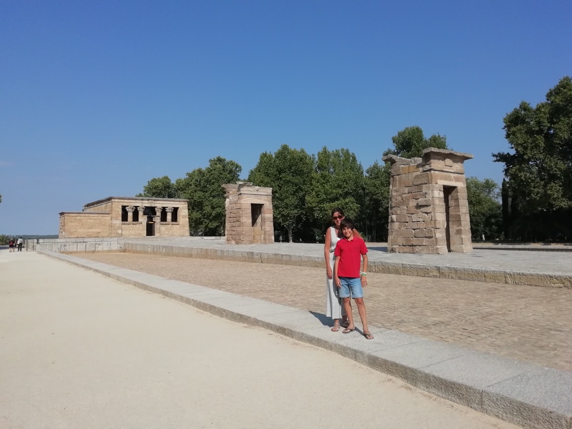 Lugar Templo de Debod