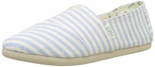 Moda PAEZ Classic Surfy, Alpargatas para Mujer, Azul