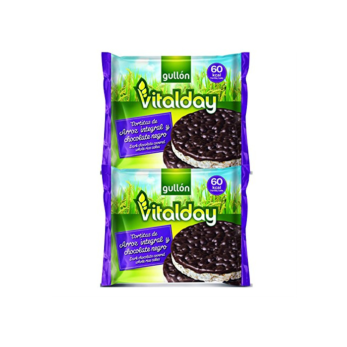 Product Vitalday - Tortitas Arroz Choco Gullón Paquete 105