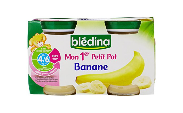 Products Blédina Mi Primera Little Banana Compota Pot 4/6 Meses A Partir De