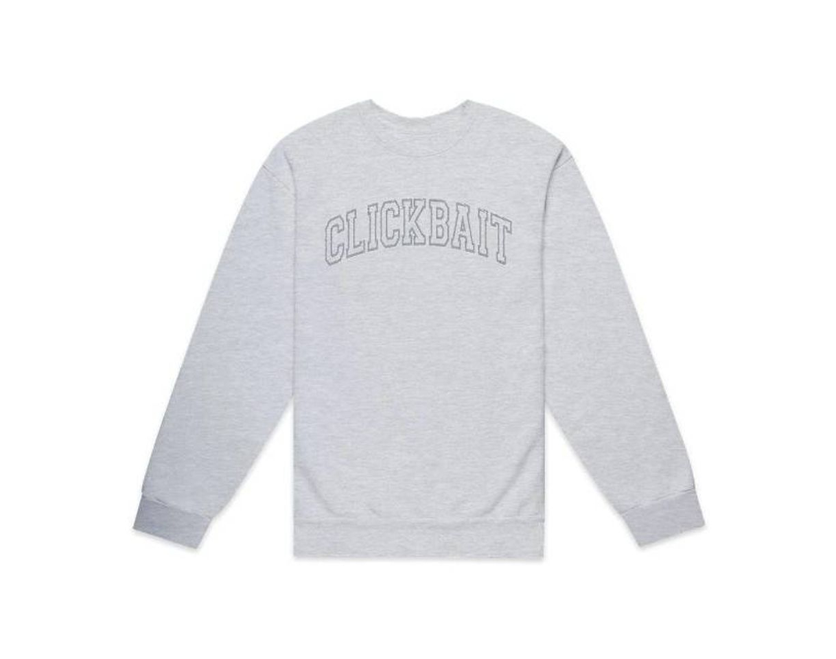 Moda Heather Tonal Clickbait Crewneck