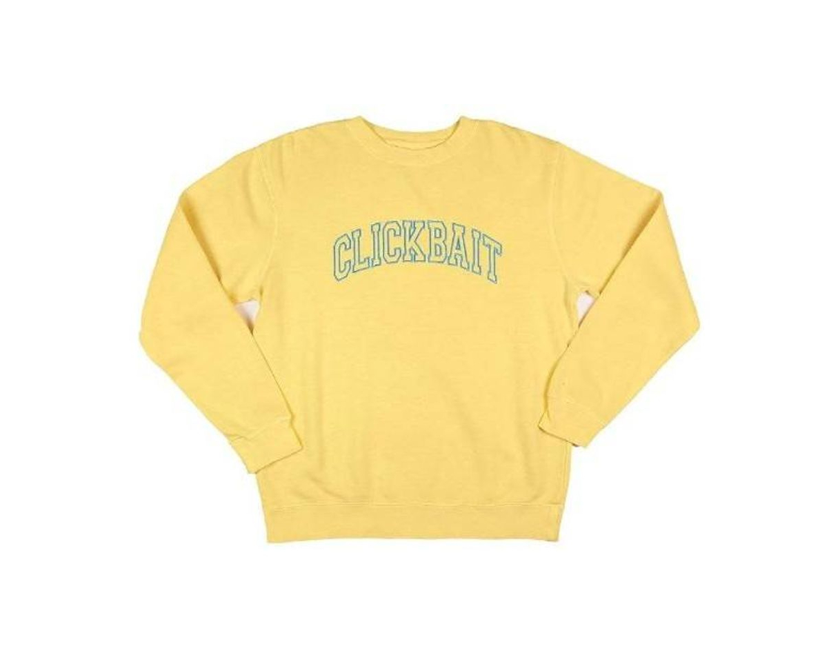 Products Yellow Sunrise Clickbait Sweater