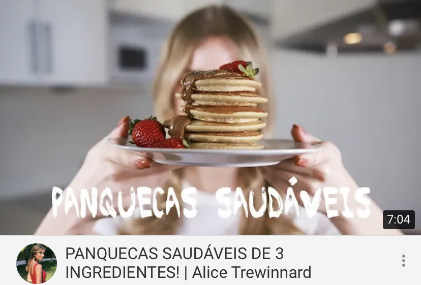 Moda Panquecas Saudáveis