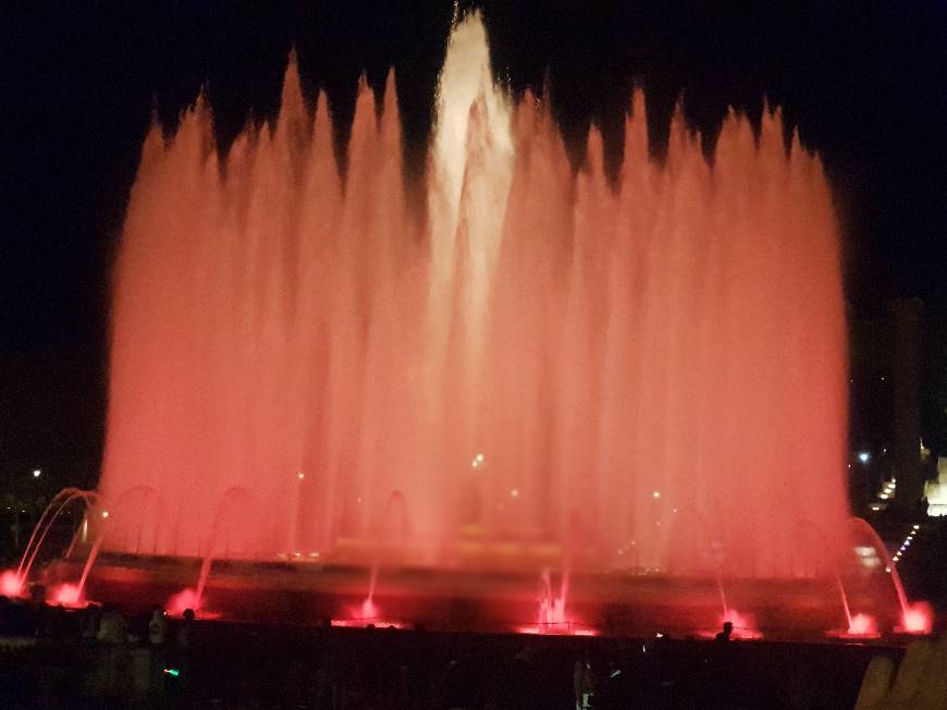 Lugar Fuente Mágica de Montjuïc