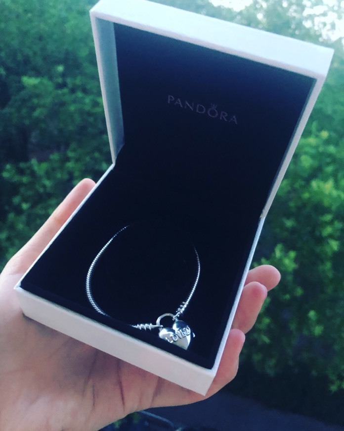 Social Bracelet Maille Serpent Fermoir Cadenas Cœur Pandora Moments