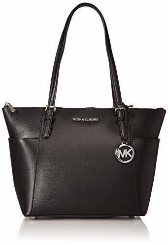 Social Michael Kors Jet Set Item, Bolso totes para Mujer, Negro