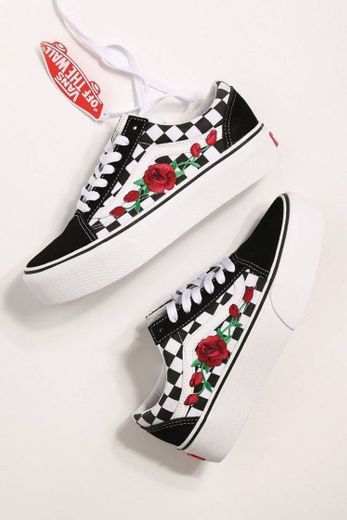 Rose vans platform