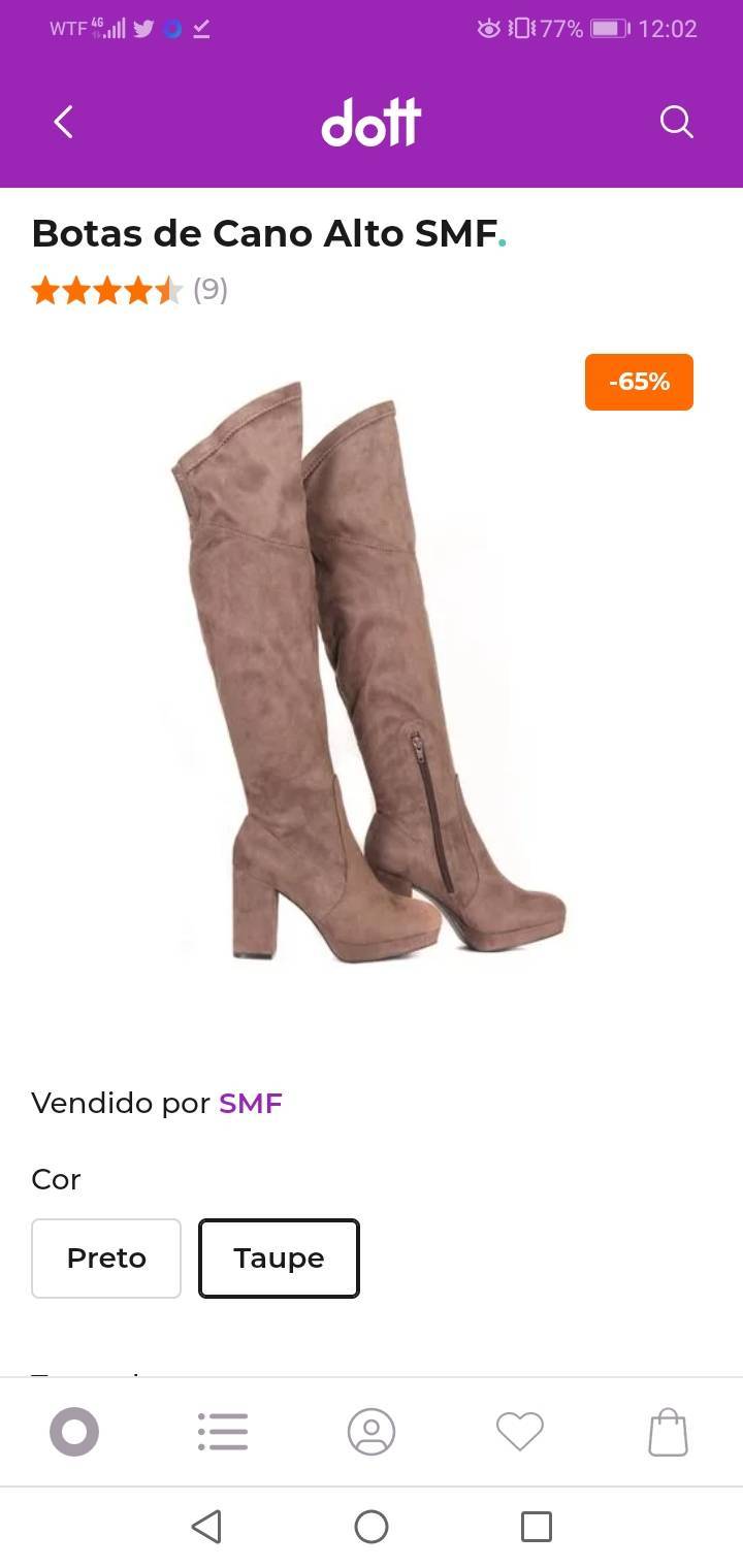 Product Botas de Cano Alto SMF