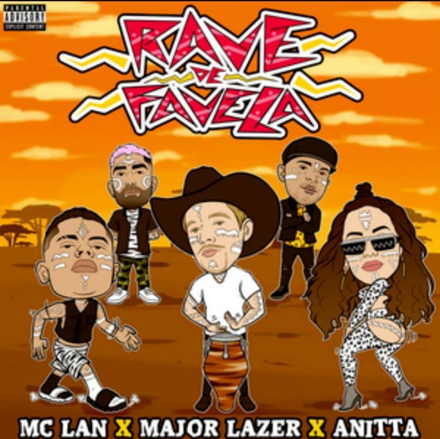 Canciones Rave de Favela - Mc Lan, Major Lazer, Anitta