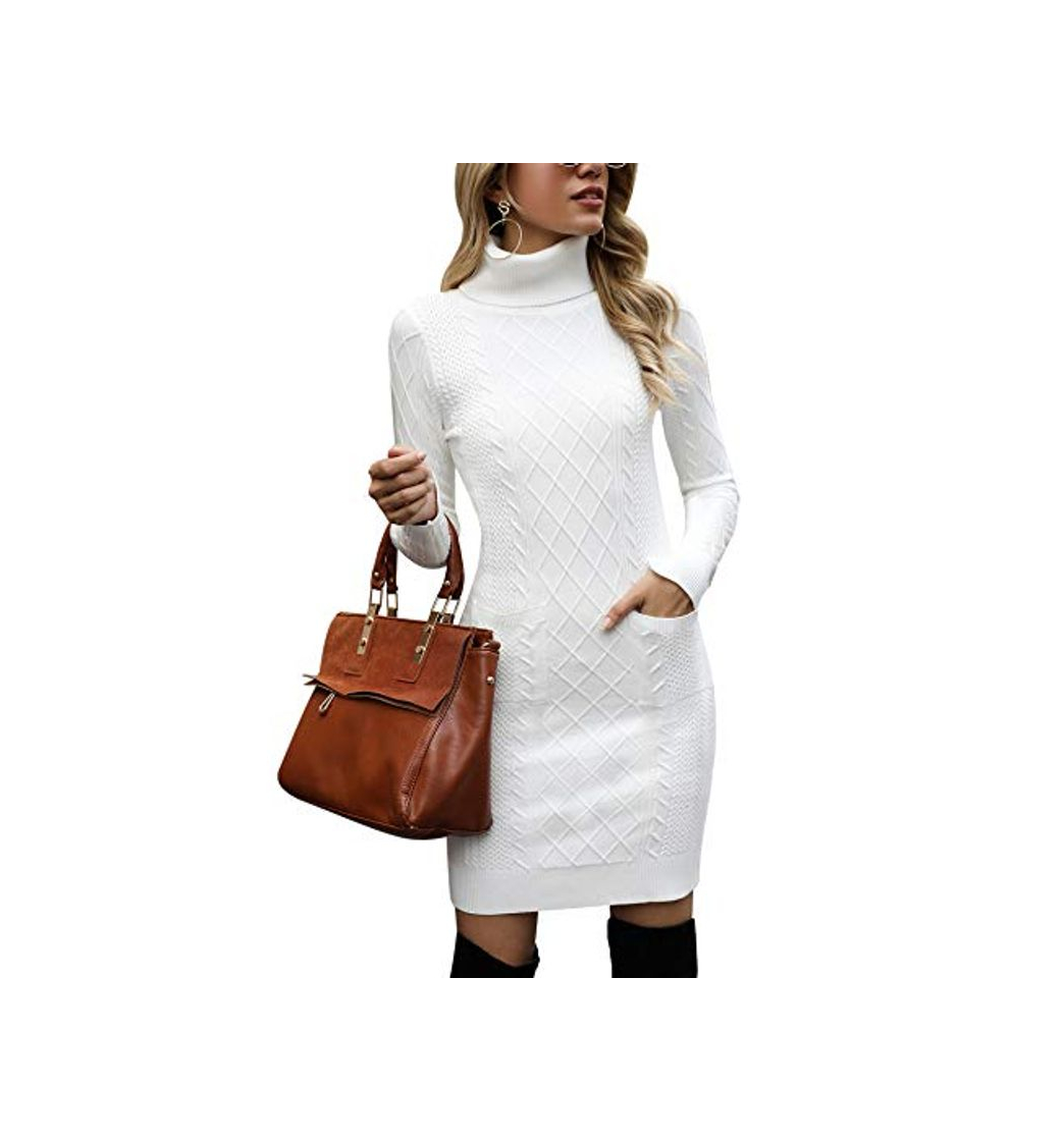 Producto Irevial Vestido Punto Mujer Manga Larga