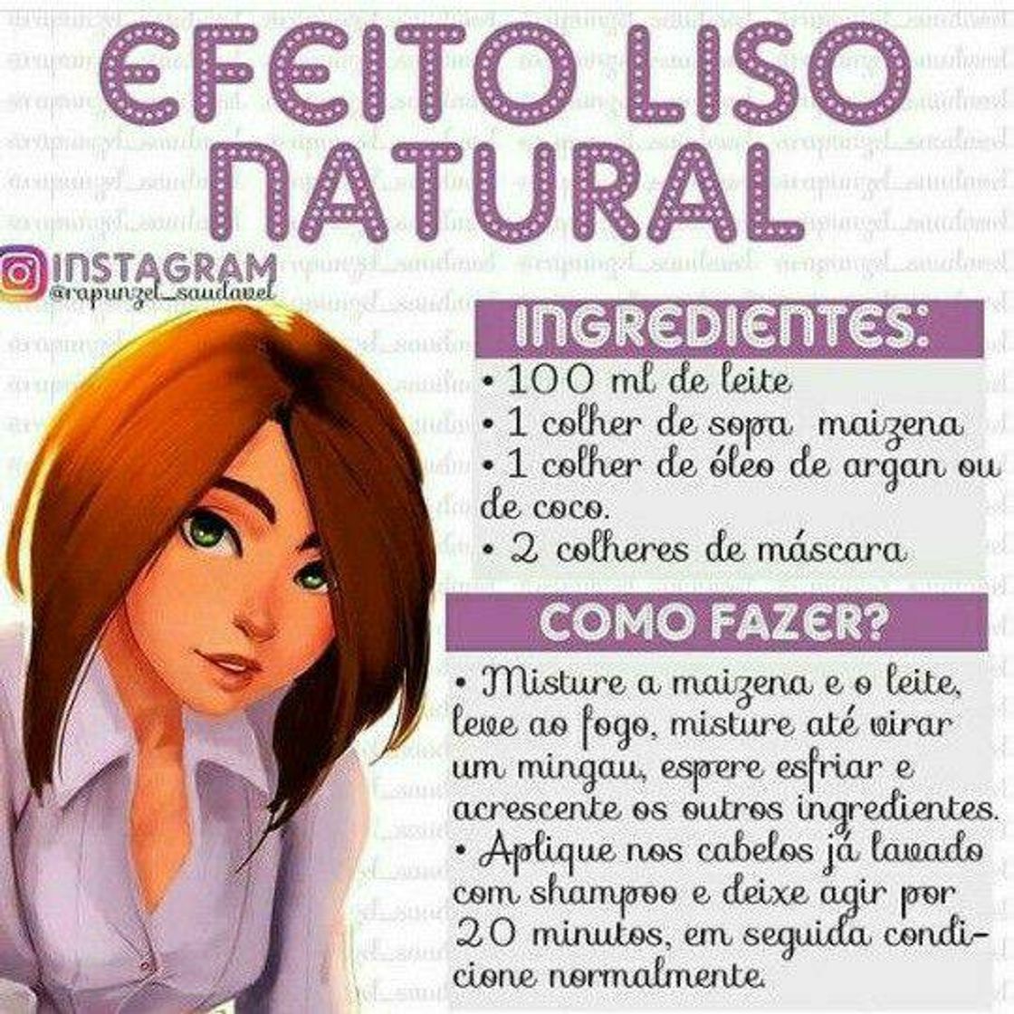 Fashion Efeito Liso Natural 