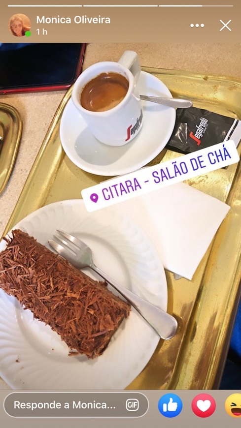 Cítara-salão de chá 