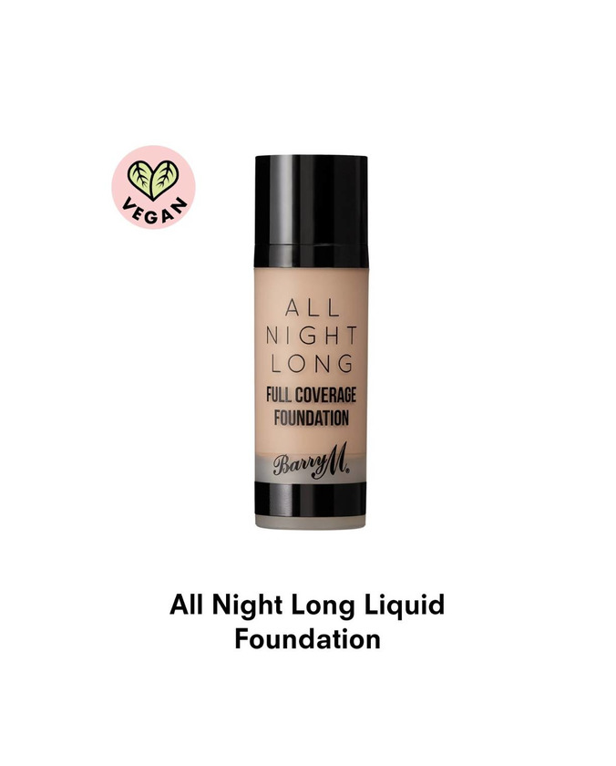 Social Barry M cosmetics all night long liquid foundation