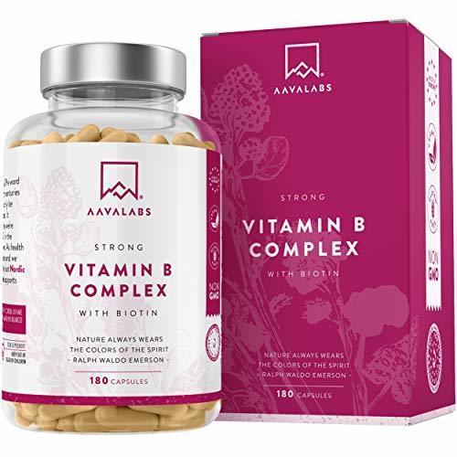 Social Complejo de Vitamina B - 180 Cápsulas para 6 Meses - 286,3