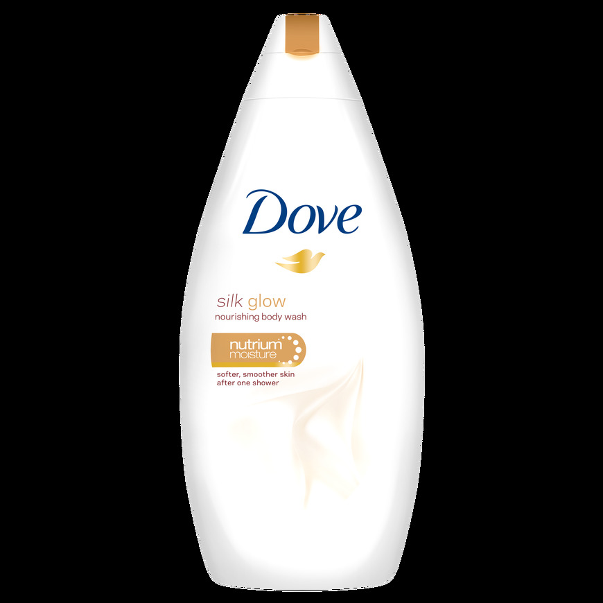 Producto Dove Silk Glow Gel de Banho Nutritivo