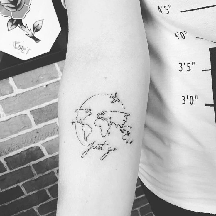 Moda Tatuagens de viagens: Confira as 30 melhores da internet! | Eu amo ...