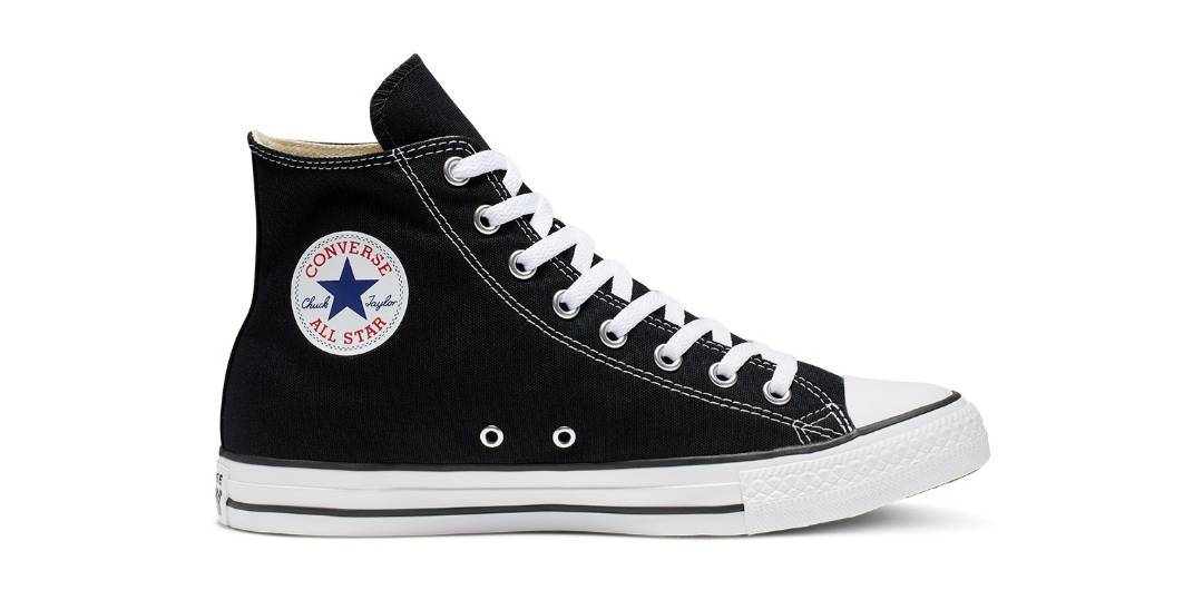 Moda All stars altas pretas