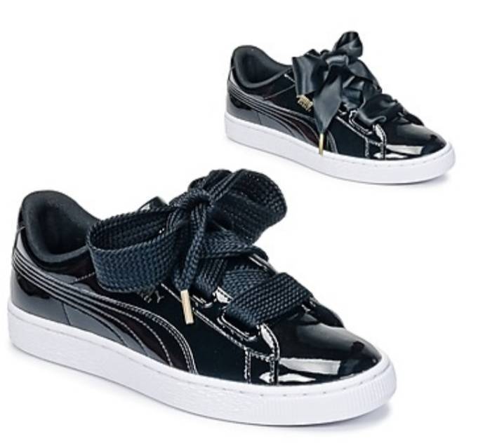 Moda Puma basket pretas