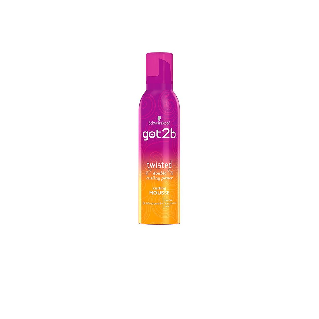 Producto 
Schwarzkopf
GOT2B TWISTED double curling power mousse