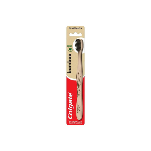 Escova de dentes de bambu- Colgate