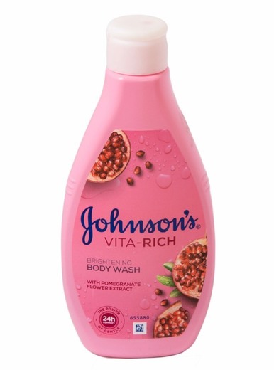 Johnson's - Gel de ducha Vita-Rich efecto seda con extracto de Papaya