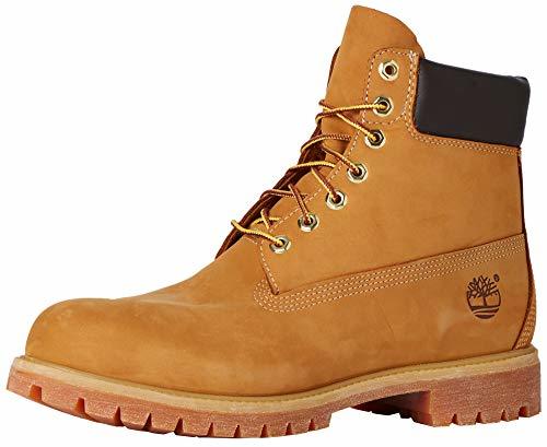 Social Timberland 6 inch Premium Waterproof, Botas para Hombre, Amarillo