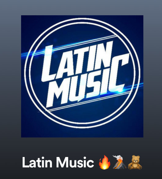 Music Playlist de Músicas Latinas 🔥