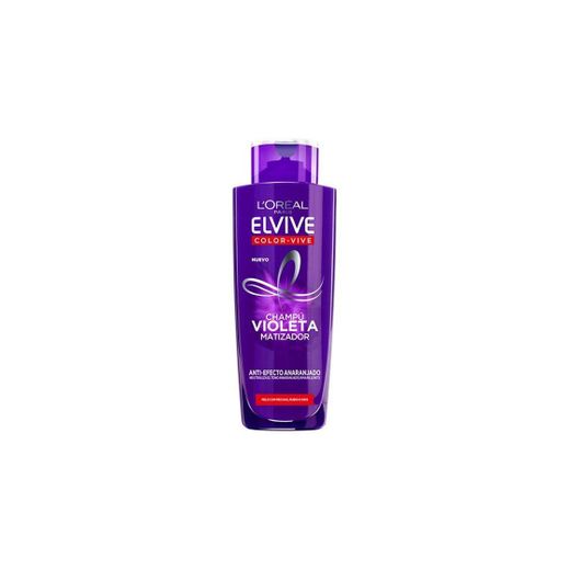 L'Oréal Paris Elvive Color Vive Champú Violeta Matizador para el Pelo con