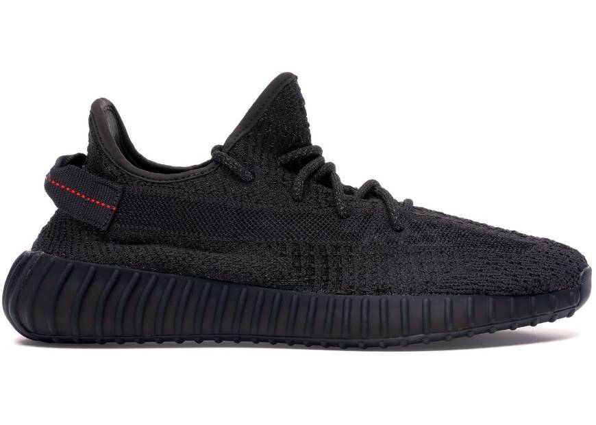 Moda Adidas Yeezy 350 static black (reflective). 