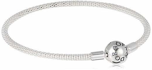 Pandora Pulsera cadena Mujer plata